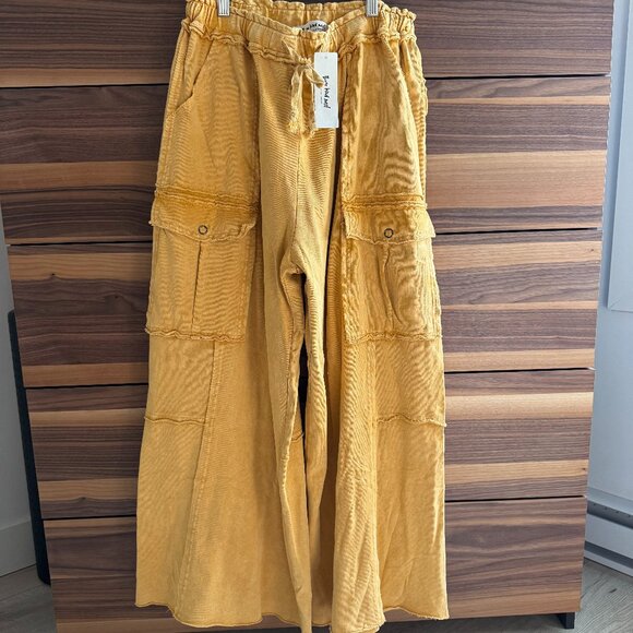 Game On Cargo Wide Leg Pant - Three Bird Nest - Picture 1 of 5